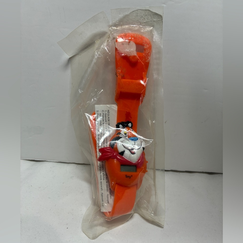 Kelloggs FROSTED FLAKES - VINTAGE TONY THE TIGER DIGITAL WATCH new